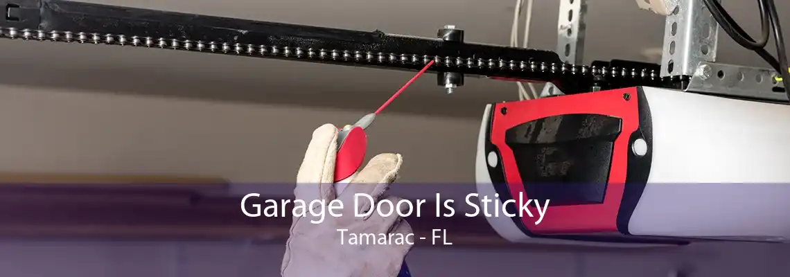 Garage Door Is Sticky Tamarac - FL