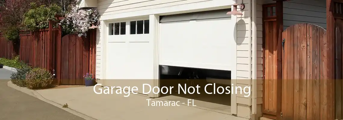 Garage Door Not Closing Tamarac - FL