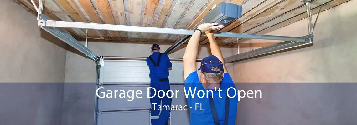 Garage Door Won't Open Tamarac - FL